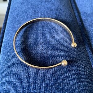 NEW 18k Yellow Gold Plated Bracelet- Cuff